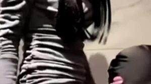 hey mommy, watch me dress up and fuck that ass!