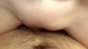 petite shaved pussy rubs cock till creamy explosion