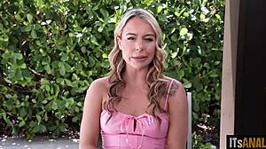 summer vixen takes hardcore double penetration from big black cocks!