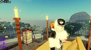 yo lucky bacon, that cute girl teased you so rough tits ass blowjob fuck in roblox 1!