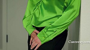 Roommate Caught Noisily? Now She's Licking and Squirting Les!