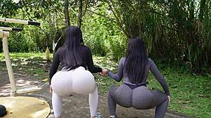 post workout anal sex hits perfect with her juicy ass