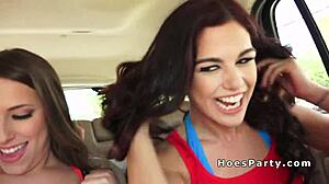 we hot amateurs partied hard fucking by the pool with big tits out