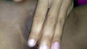 Who’s rubbing that wet tight pussy clit with cock till she’s horny?