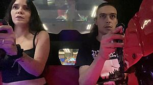 me cumming hard in hot neighbor's big ass after video game bet—español porno