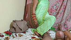 Indian Married Wife Begs Spit Lube First-Time Bedroom Pussy Fuck