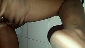 Petite colombian tenant dances then gets seduced and fucked hard