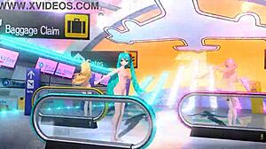 hatsune miku rin and luka tricolore airline project diva big ass tits boobs goddess nude mod