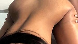 Amateur Couple Worships Asses After Work - Nysdel Kisses Muff Dives Deep