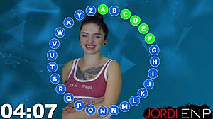 sexy spanish babe prvega rides cock after hot interview questions