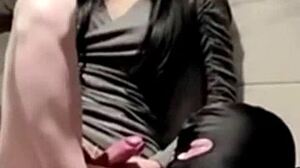 hey mommy, watch me dress up and fuck that ass!