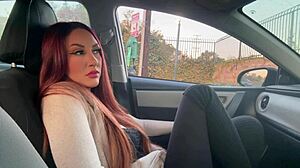 hey join italian milf long hair smoke fetish car