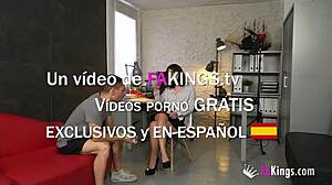 i nervously test this dude's cock skills as his secretary