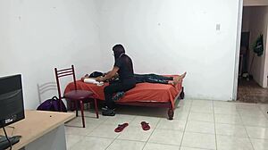 Sensual Nurse Dances Teasingly for Patient at Home