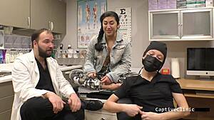 Nurse Jasmine's Strangers Gape Pussy In Hospital