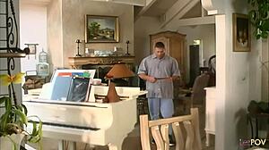 💦 two blondes lick asian lesbian pussy in wet threesome fun!! 😏