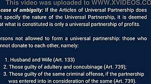 the law on partnership turns into amateur threesome fun?