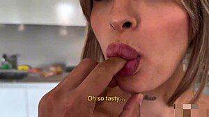 My brunette gf lingerie tease leads to juicy missionary creampie