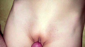 fucking stepsister's tight pink pussy with huge cock