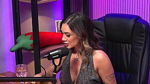 Redhead Milf Bdsm Queen Domme In Latex Corset Rips Kissing Teasing Clothes