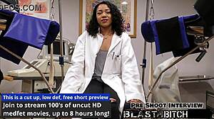 Yasmine's Shaved Pussy Blasted with Cum