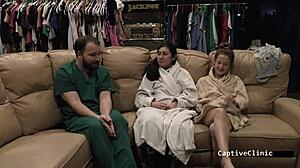 Nurse Jasmine's Strangers Gape Pussy In Hospital