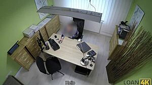 Loan4k Curvy Redhead With Impressive Forms Fucks Pov Hard For Office Cash