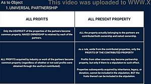 the law on partnership turns into amateur threesome fun?