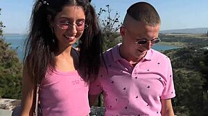 bi threesome erupts as big dick fills ass pussy?