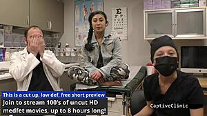 Nurse Jasmine's Strangers Gape Pussy In Hospital