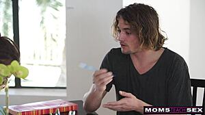 nina elle seduces mila jade's tutor turning threesome into wild dick riding lessons