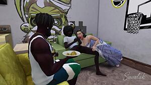 Mexican Mom Maritza Takes Hood Gangbang with Cuckold Hubby