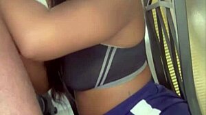 Stepmom Sucks 11-Inch BBC from Brown Stud in Taboo POV