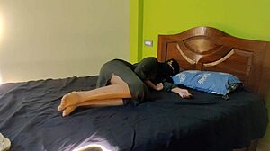 stepsis 10 mins only? cowgirl on bbc creampie ride! 🔥💦