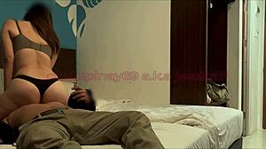 my stepdad roughly fucked my tight asian milf pussy in the shower