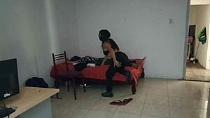 Sensual Nurse Dances Teasingly for Patient at Home