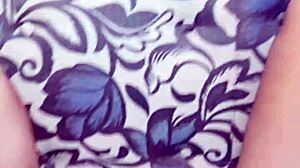 Fingering Squirt Fills Petite Creamy Vagina