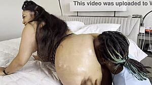 Boss Lady Teases Huge BBC for Massive Cumload