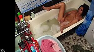 stepsis barely legal plays with herself on hidden cam