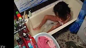 stepsis barely legal plays with herself on hidden cam