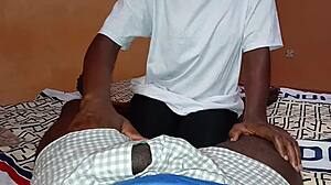 Ebony slimthick girlfriend rides tight pussy homemade