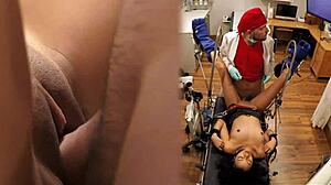 Yasmine's Shaved Pussy Blasted with Cum