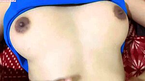 Desi virgin stepsis takes huge cock in tight pussy bed foreplay