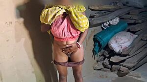 Tamil Cuckold Pair's Urgent Passion Ignites In Quickie Heat