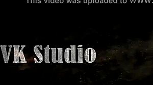 amanda's big ass gapes wide for monster cock in rough choking anal