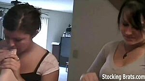 Toni Begs Sasha Desperately to Suck Lick Her Sexy Feet Toes!