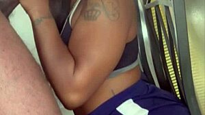 Stepmom Sucks 11-Inch BBC from Brown Stud in Taboo POV