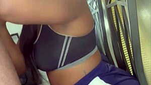 Stepmom Sucks 11-Inch BBC from Brown Stud in Taboo POV