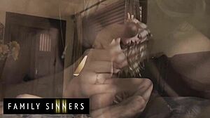 curvy blonde milf craves nephew-in-law's hard spanks and fucks