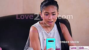 Kissing my busty cougar stepmom could reverse the spell